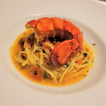 ニシデリア - 自家製生パスタ～オマール海老のアーリオ オーリオ