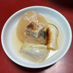 花月 - スッポン湯葉巻き、焼きネギ、フカヒレ、玄米麩