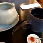 珈ノ介コーヒ - カップ２種。