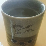 黒潮海苔店 - 地震で割れ物増やしたくないのでしまってましたが嬉しくてお茶をいれて楽しみました((( *´꒳`* )))