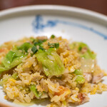 中華ダイニング 一途一心 - 2022.2 海鮮炒飯（1,380円）