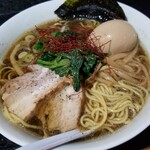 塩そば専門店 桑ばら - サザエの肝出汁 中華そば