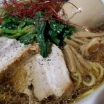 塩そば専門店 桑ばら - サザエの肝出汁 中華そば