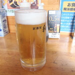 くつろぎ亭ひこべえ  - 生ビール