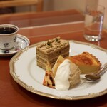 ボーピープ - コーヒーケーキ＆スイートポテトのタルト