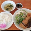 Cafe&Lunch　TeraTake - 「日替わりランチ(トンカツ)」750円