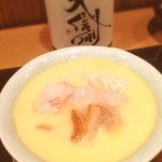 誠 - 昨日の「海鮮茶碗蒸し」
      今回の具材は「鮟鱇」「北寄」「真ダチ」
      何度食べても美味しい!!!