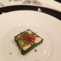 レザンファン ギャテ - 椎茸と鳥肉、九条葱のテリーヌ