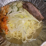 Kinjishi No Horumon - 冷麺　（麺が△）