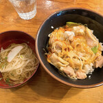 酒房 とまり木 - 親子丼とにゅう麺