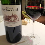 レストラン・モリエール - メインに合わせた赤