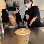 YELLOW KOMAZAWA KOEN - 『cafe latte¥550』
