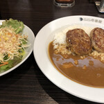 カレーハウスCoCo壱番屋 - 野菜さらだと共に