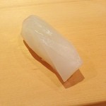 すし 豊倉 - スミイカは塩で(￣▽￣)