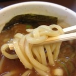 つけ麺専門店　のぶ - 太麺は饂飩！