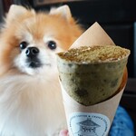 TERAKADO COFFEE - 【2022.02】ほうじ茶クレープ・ミニサイズ(税込500円)