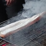 桂二朗 - でかい鮭ハラス！！
