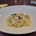 ヴィーテ - ビワマスのクリームソース　フェットゥッチーネ　
