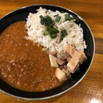 天国麺飯 - ミニカレーライス（300円）