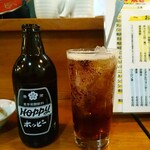 菊乃家本店 - ホッピー黒