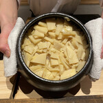 温石 - 目一杯の筍！！！