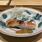 温石 - ９.金目鯛　塩と山椒醤油