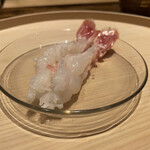 温石 - 6.赤座海老の焼きしゃぶ