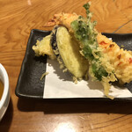 Sumibiyaki Sushi Kaisen Tsurube - 天ぷら盛り