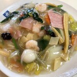 とんかつ・中華の店　食事処　秀 - 海老焼きそば脅威の650円！