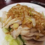 中国料理 東順永 本店 - 蒸し鶏ネギソース