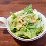 りべるた食堂 - ランチのサラダ