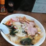 食工房キッチン - 五目麺大盛り