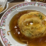 Gyouza No Oushou - 天津飯、スープ