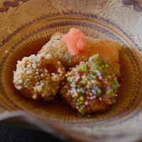 よし邑 - 前腕は揚げ物からのスタートです。