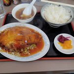 カツミ軒 - かに玉定食