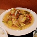 和心 かぎり - 鶏唐揚げ野菜餡かけ