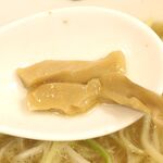 吉み乃製麺所 - メンマは厚みがあってシャキシャキと食感が心地よい点が最高！