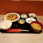 Wagokoro Kagiri - 鶏唐揚げ野菜餡かけ