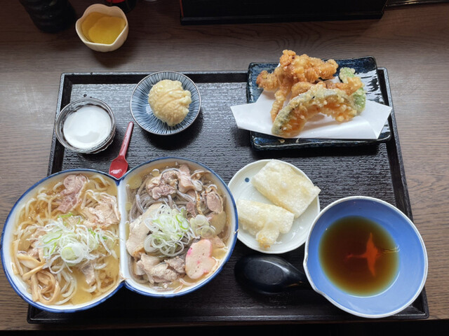 肉そば&肉中華！ダブル看板メニューを同時に楽しめる舞鶴セットⅡ