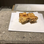 天ぷら成 - 牛蒡　めっちゃ香るめっちゃ甘い