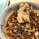 天ぷら成 - カスベ！！最強！最高！超柔らか鶏天の感じ