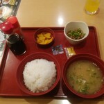 Joi Furu - 豚汁定食ご飯大盛り