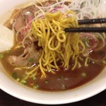 麺屋 ふくじゅ - 醤油￥７００麺
