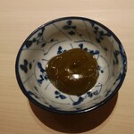 くるますし - 鮑の肝ソース