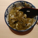 くるますし - 鮑の肝リゾット