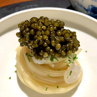 TACUBO - オシェトラキャビアと白海老のカッペリーニ定番の旨さ！