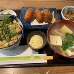 片倉うに屋 - ★牡蠣三昧定食（1400円税込）★