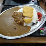 柏や - カツカレー大盛り