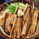 Enomoto - 江の本 ＠西葛西 ご飯少な目でお願いした ランチ 煮穴子丼