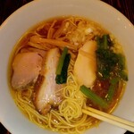 中華そば あおい - 醤油ラーメン細麺